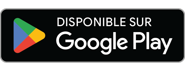 Get it on Google Play — Bientôt disponible